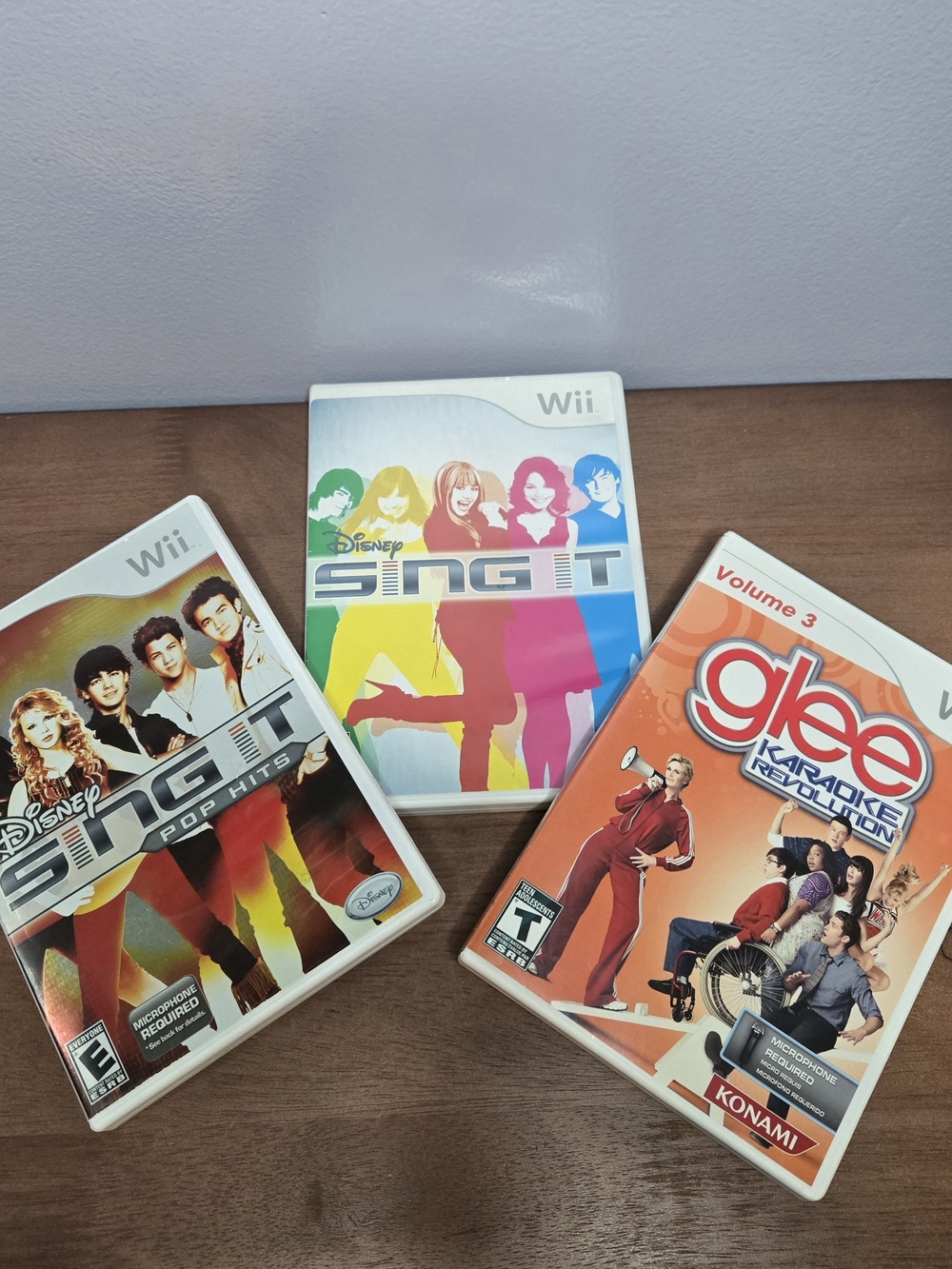 Disney Sing It & Glee Karaoke Game Bundle - White/Multicolor